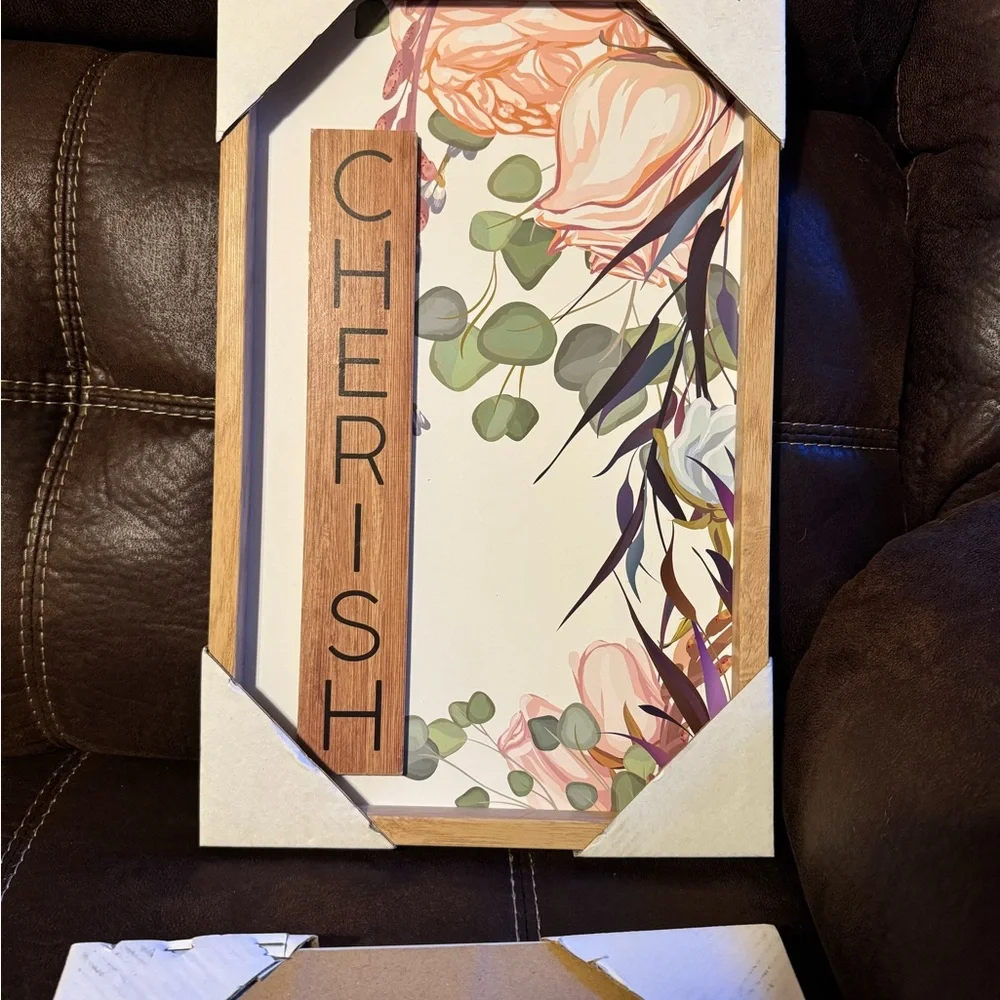 New Floral wooden  